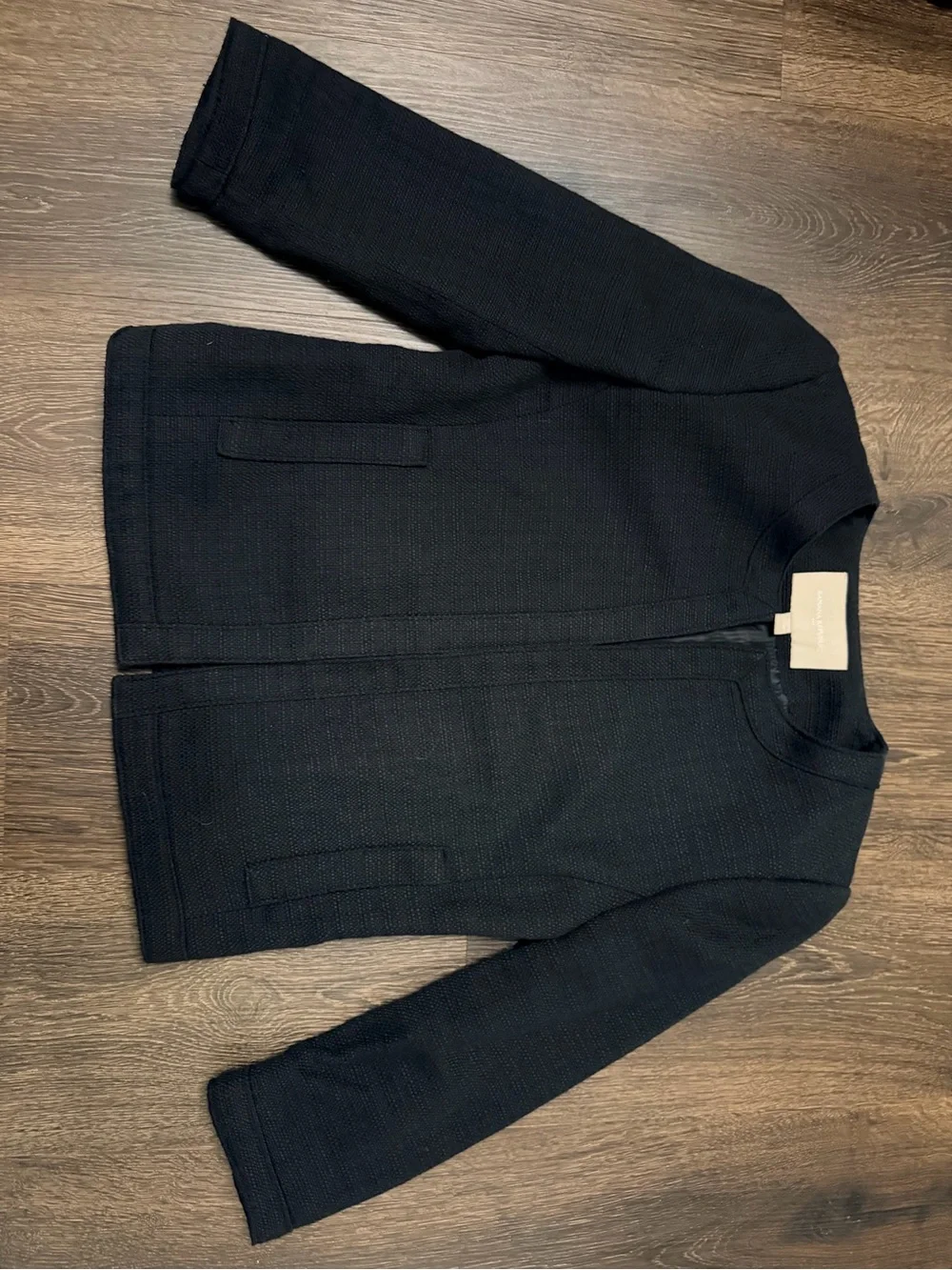 Banana Republic Men's Black Textured Sport Coat